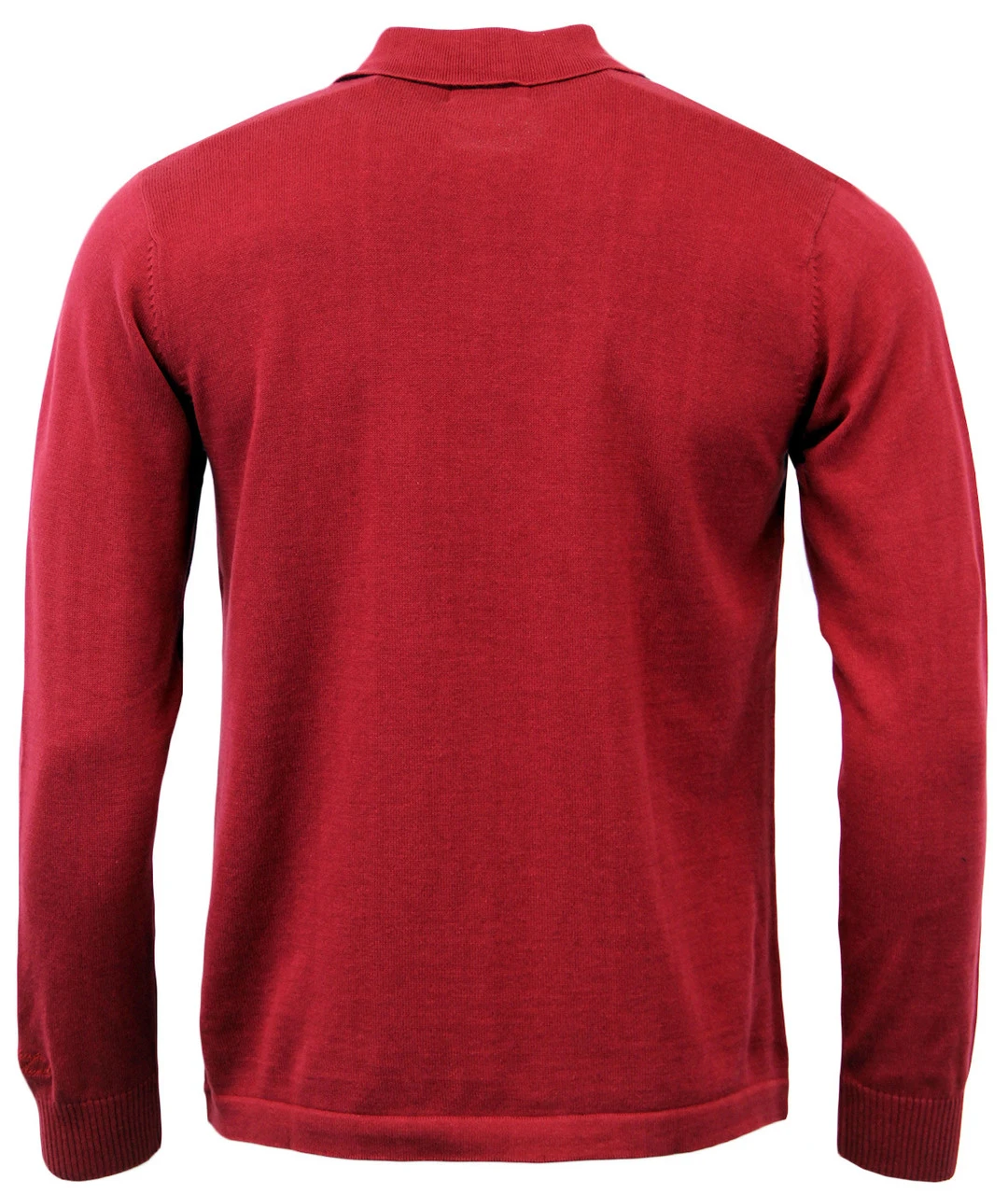 Donovan Retro Mod Polo Cardigan (N) - Image 2