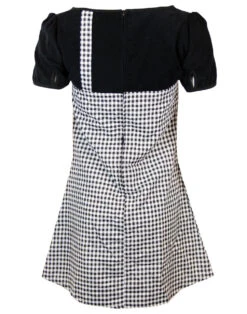 Lucy In The Sky Mod Gingham Dress B