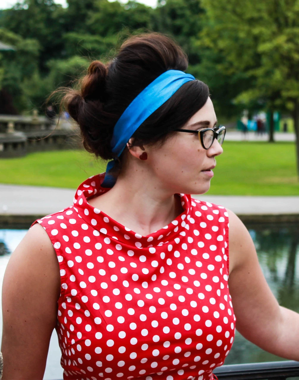 Minnie Retro Mod 60s Geo Mini Dress - Image 13