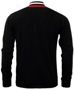 Otis 60s Mod Funnel Neck Cardigan B