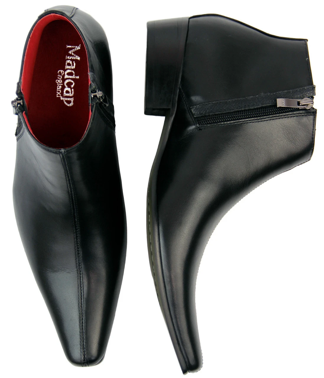 Thunderbolt MADCAP Chisel Toe Chelsea Boots (DB) - Image 9