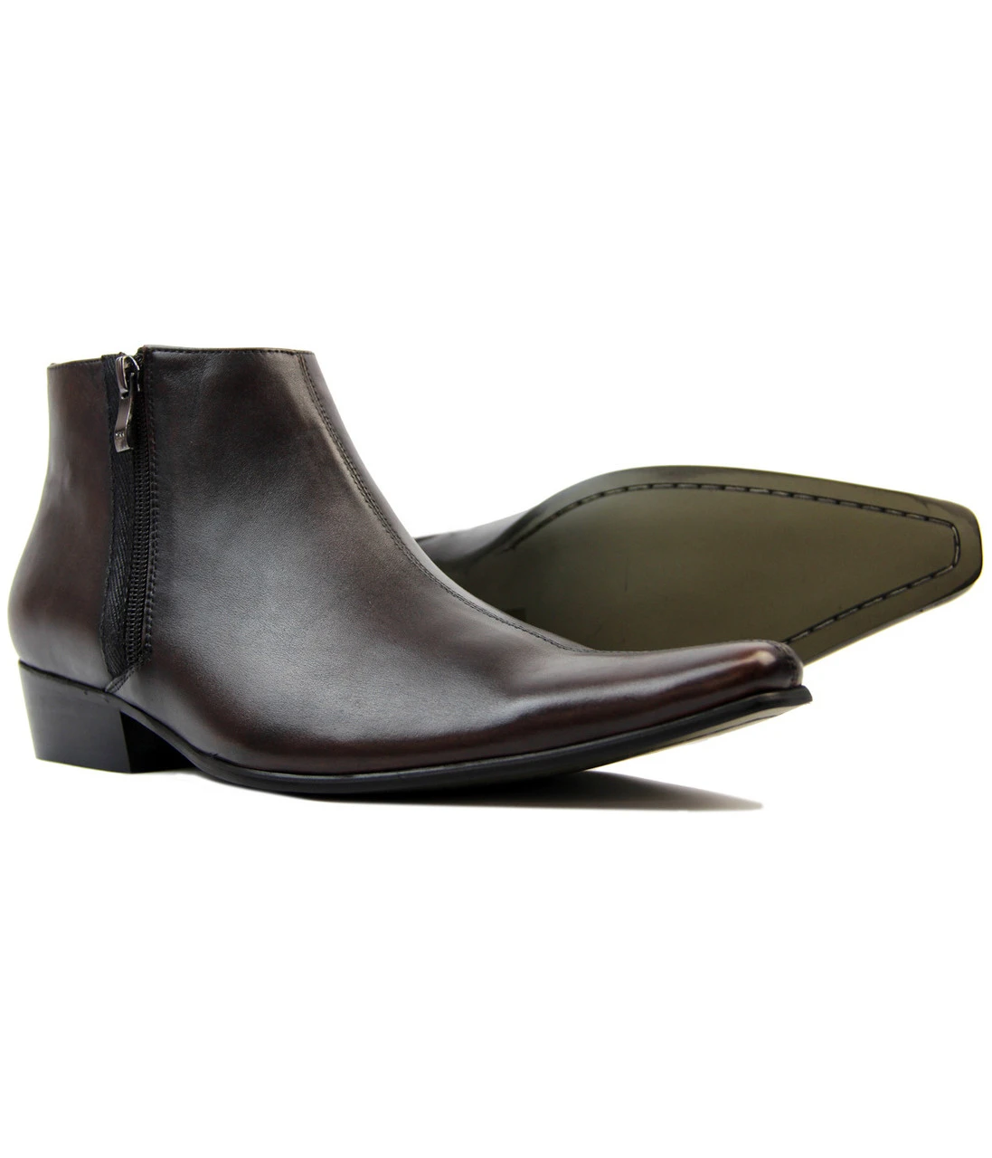 Thunderbolt MADCAP Chisel Toe Chelsea Boots (DB) - Image 16