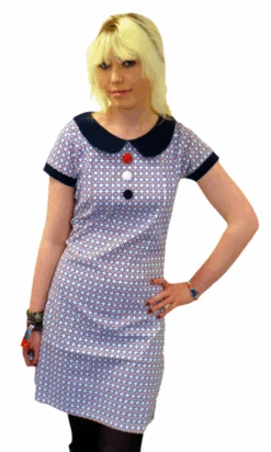 Dollierocker MADCAP Retro Mod Target Dress (W)