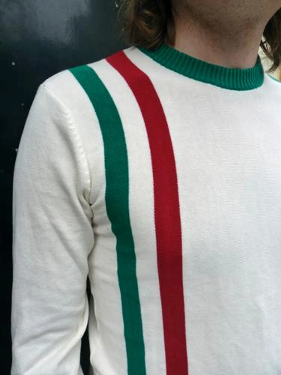 'Racing Italia' MADCAP Mod Button Shoulder Jumper - Image 3