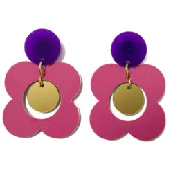 + Muse MADCAP X ADA BINKS Retro Daisy Earrings Y