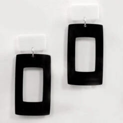 +ADA BINKS For Rectangle Earrings W