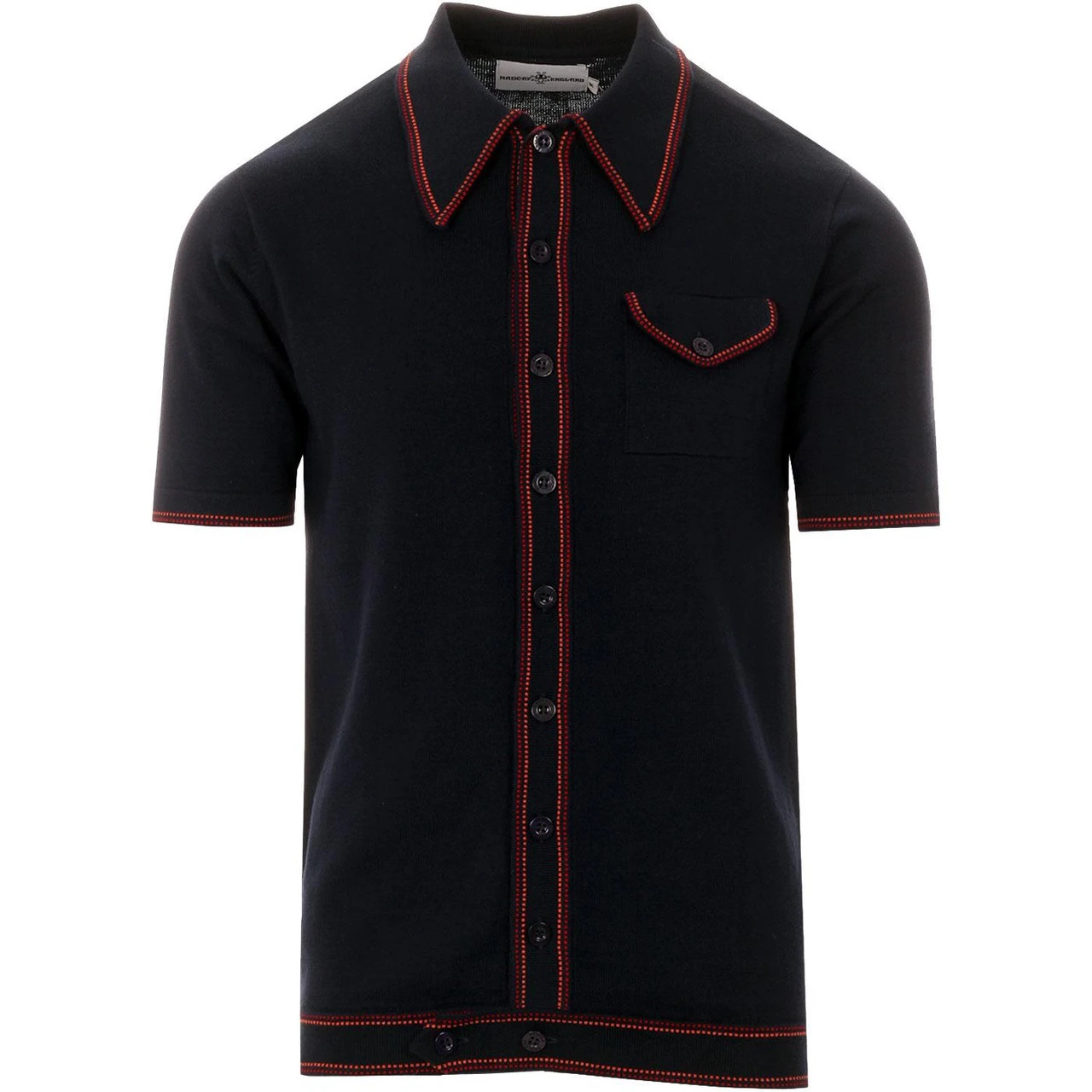 Crawdaddy Mod Micro Dash Knit Polo - Image 13