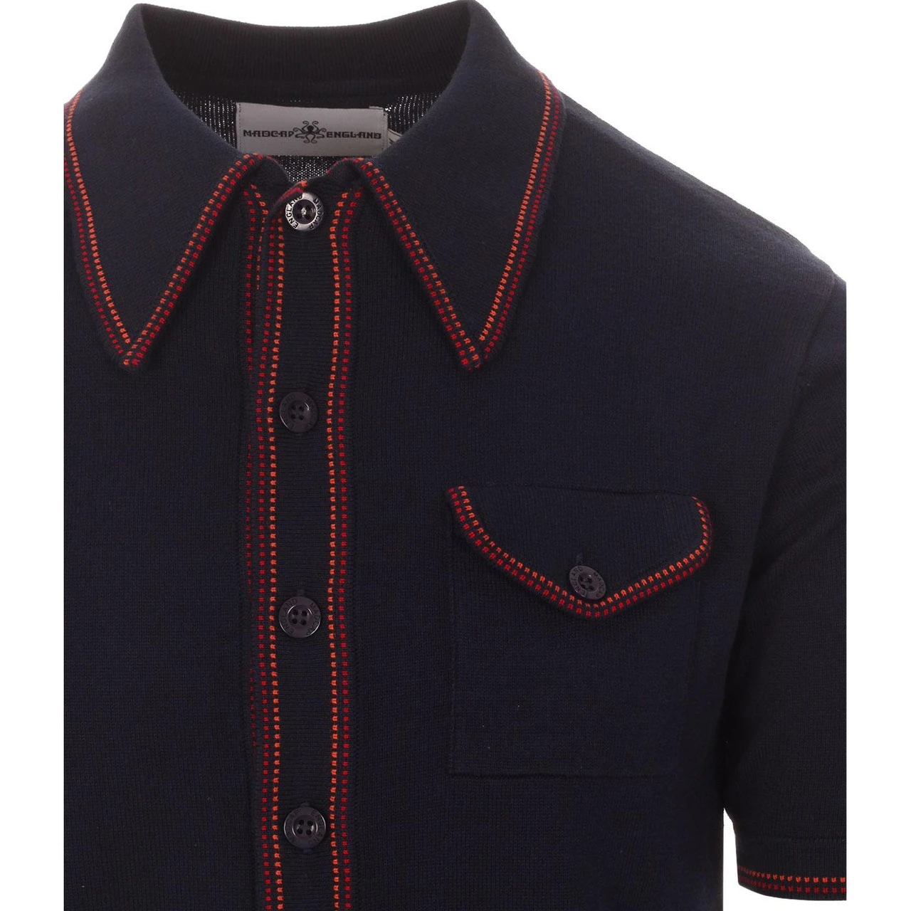 Crawdaddy Micro Dash Knit Polo (Z) - Image 6