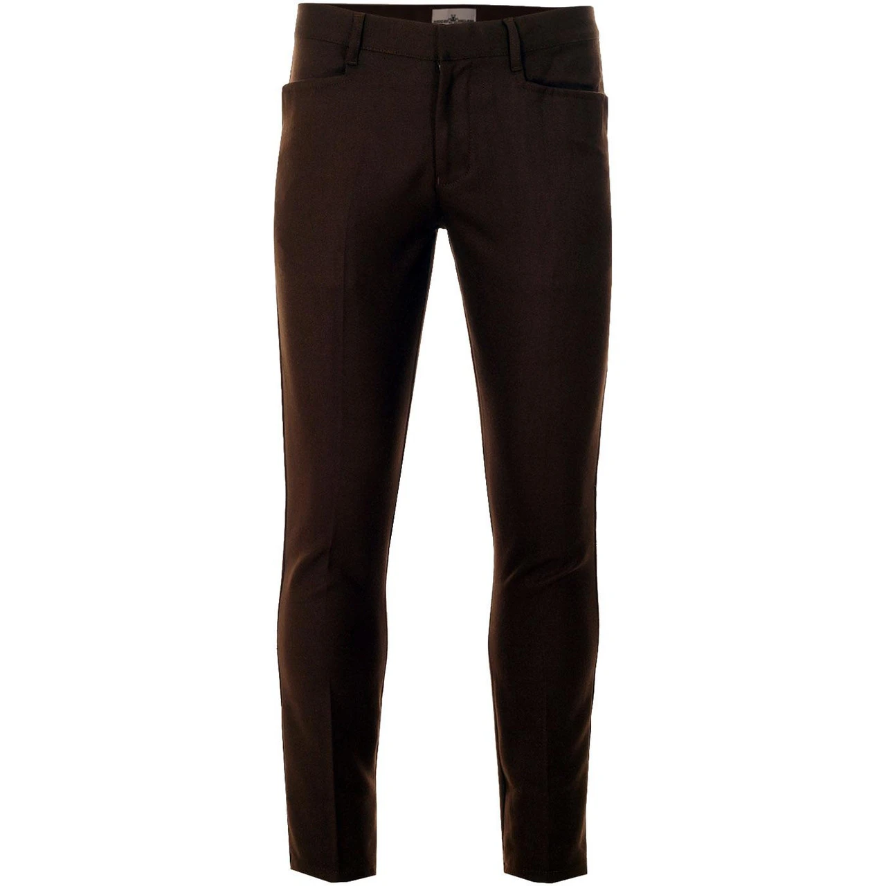 Logan Slim 60s Mod Hopsack Trousers - Image 7