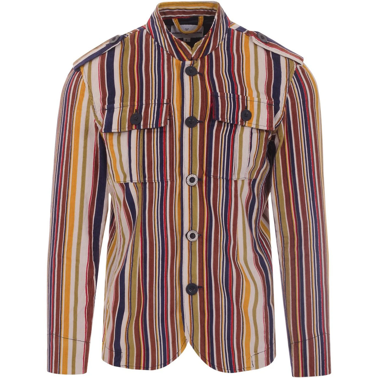 Pepper Mod Cord Tunic Jacket BLACK - Image 7