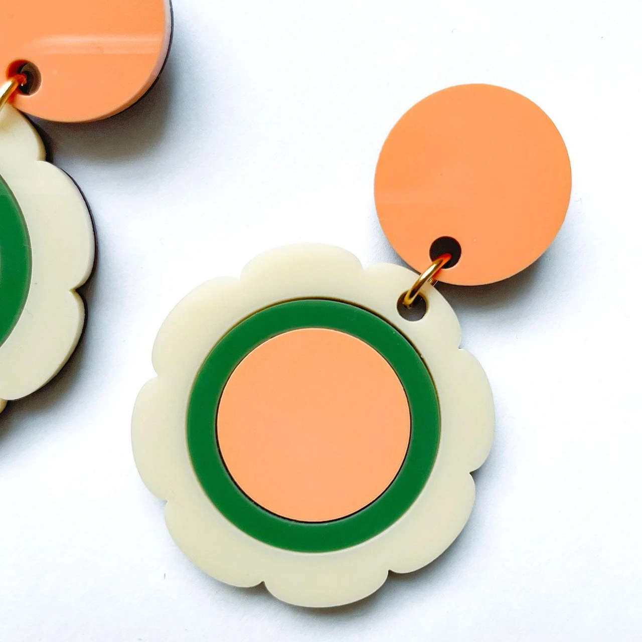 +Fantasia MADCAP X ADA BINKS Flower Drop Earrings - Image 5