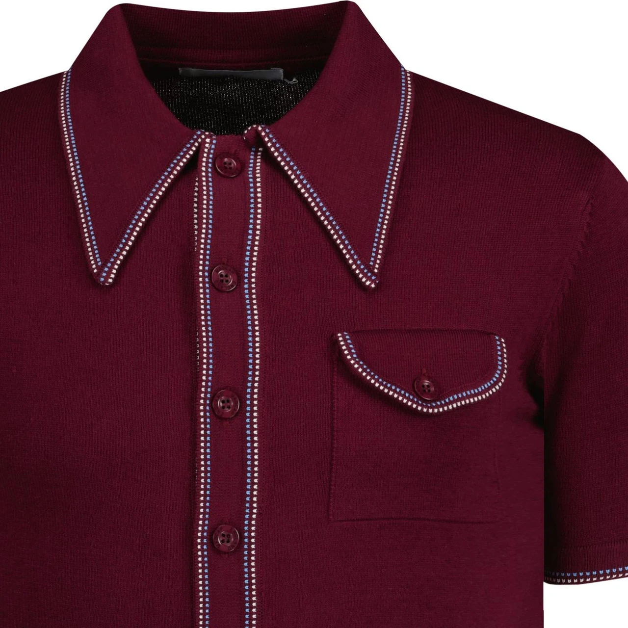 Crawdaddy Mod Micro Dash Knit Polo - Image 12