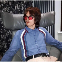 Blast Mod Stripe Polo Cardigan (R)