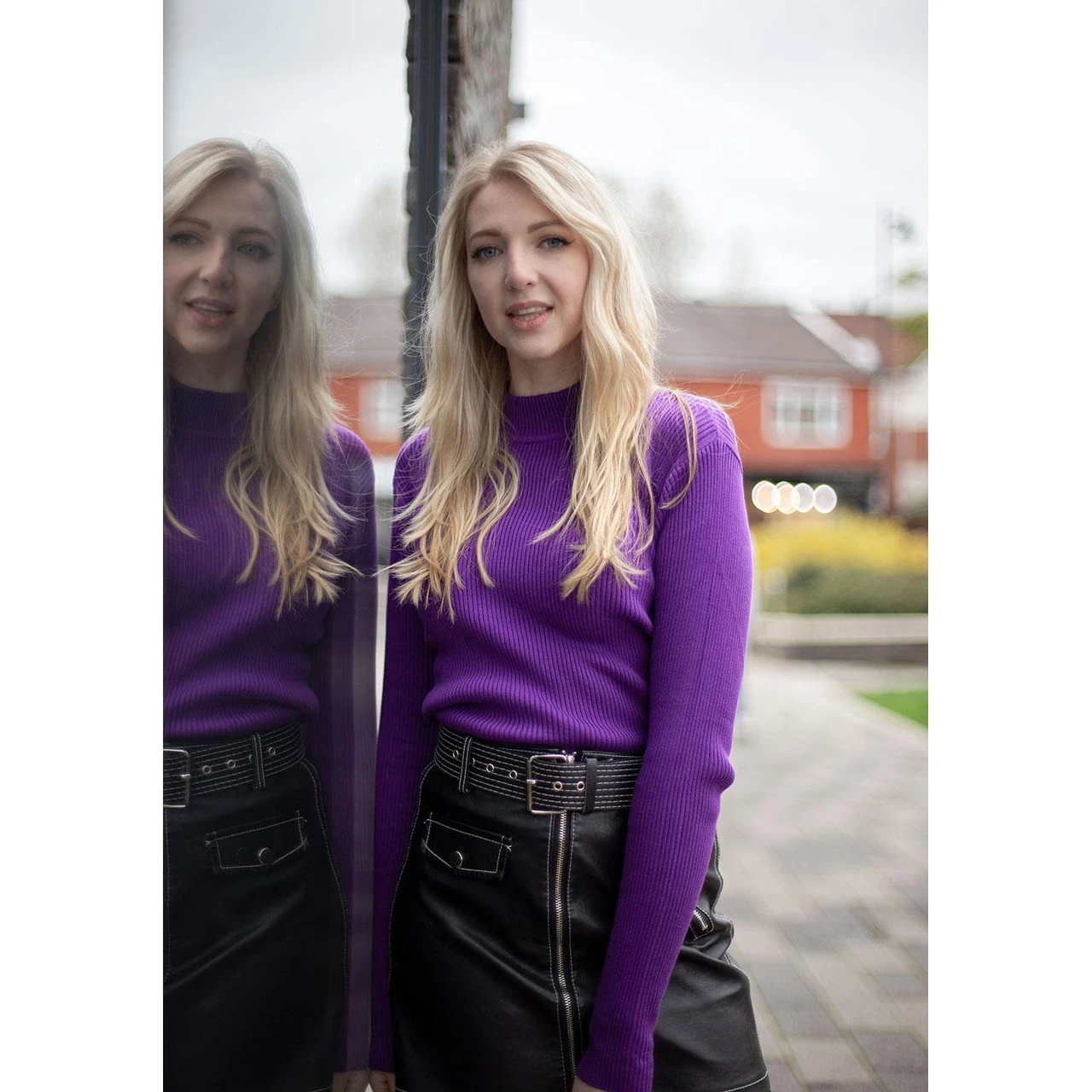 Brigitte Ribbed Turtleneck Top (RW) - Image 15