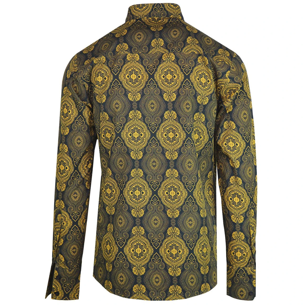 Capo Navy 60s Spear Collar Shirt