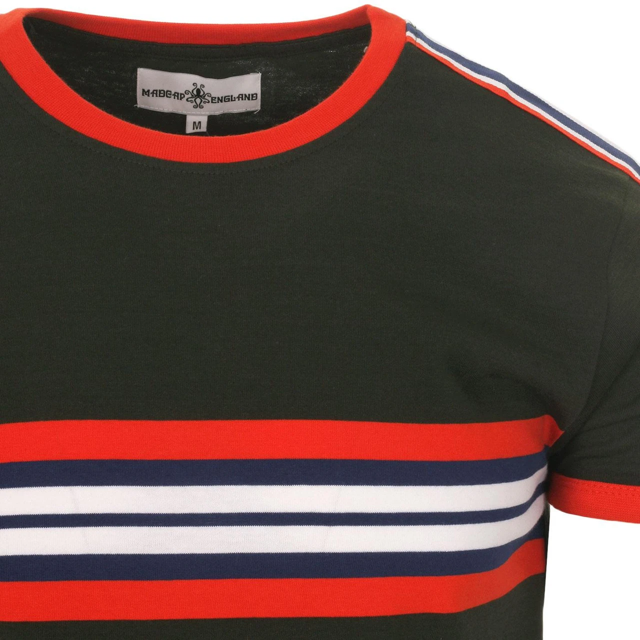 Cassette Retro 70s Stripe Tee - Image 11
