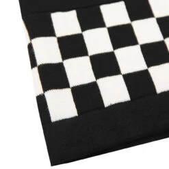 Nicole Mod Knit Checkboard Dress