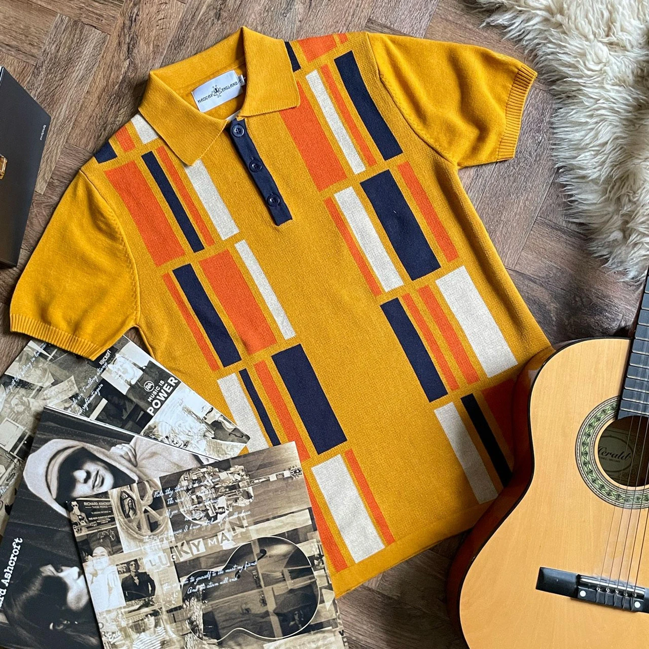 Comet Retro 60s Mod Polo Shirt (S) - Image 10