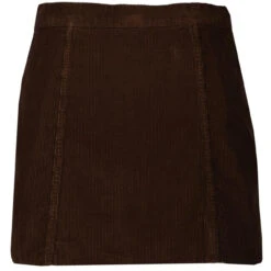 Suzy Retro 60s Cord Mini Skirt F