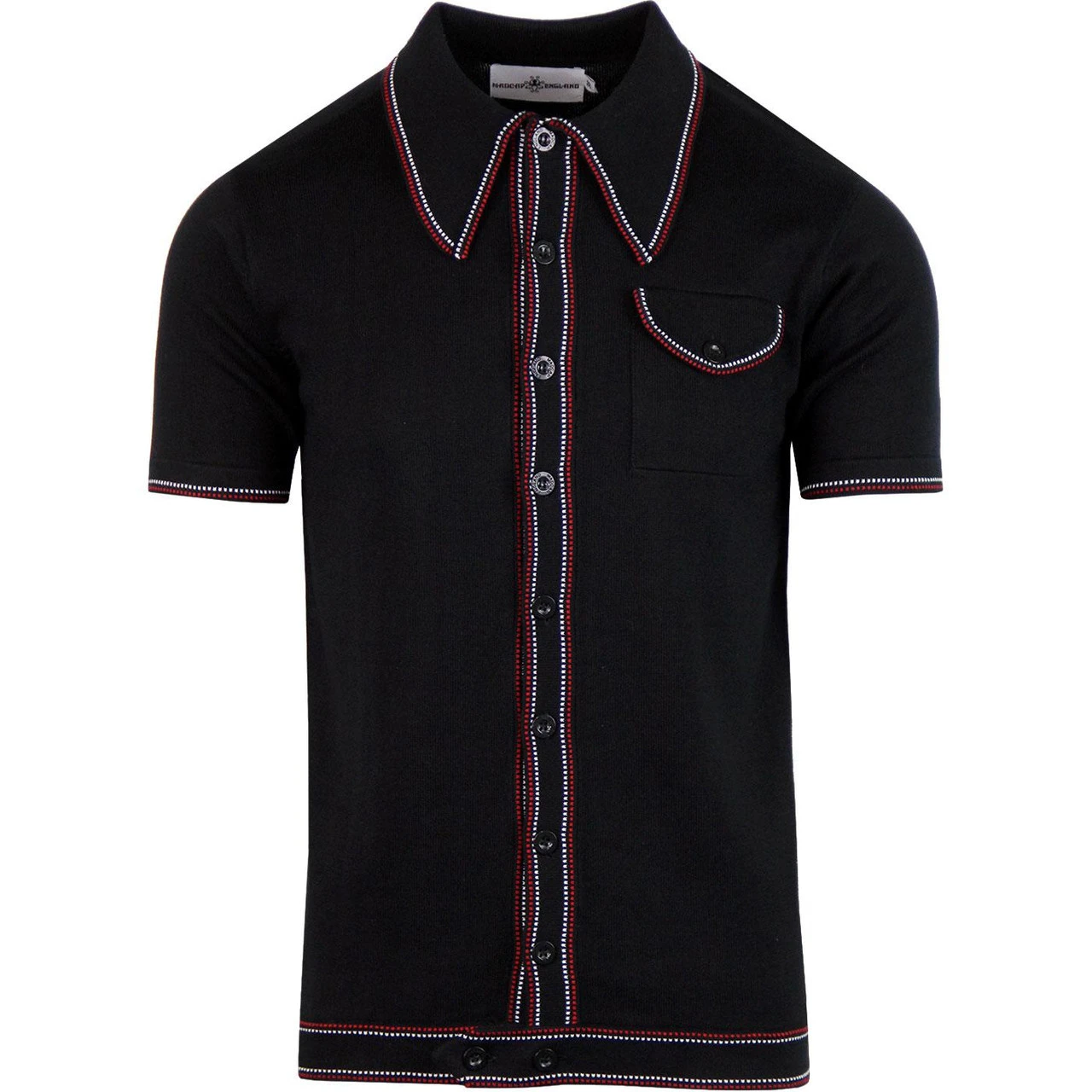 Crawdaddy Mod Micro Dash Knit Polo - Image 5