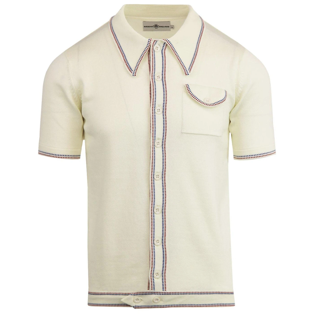 Crawdaddy Mod Micro Dash Knit Polo - Image 2