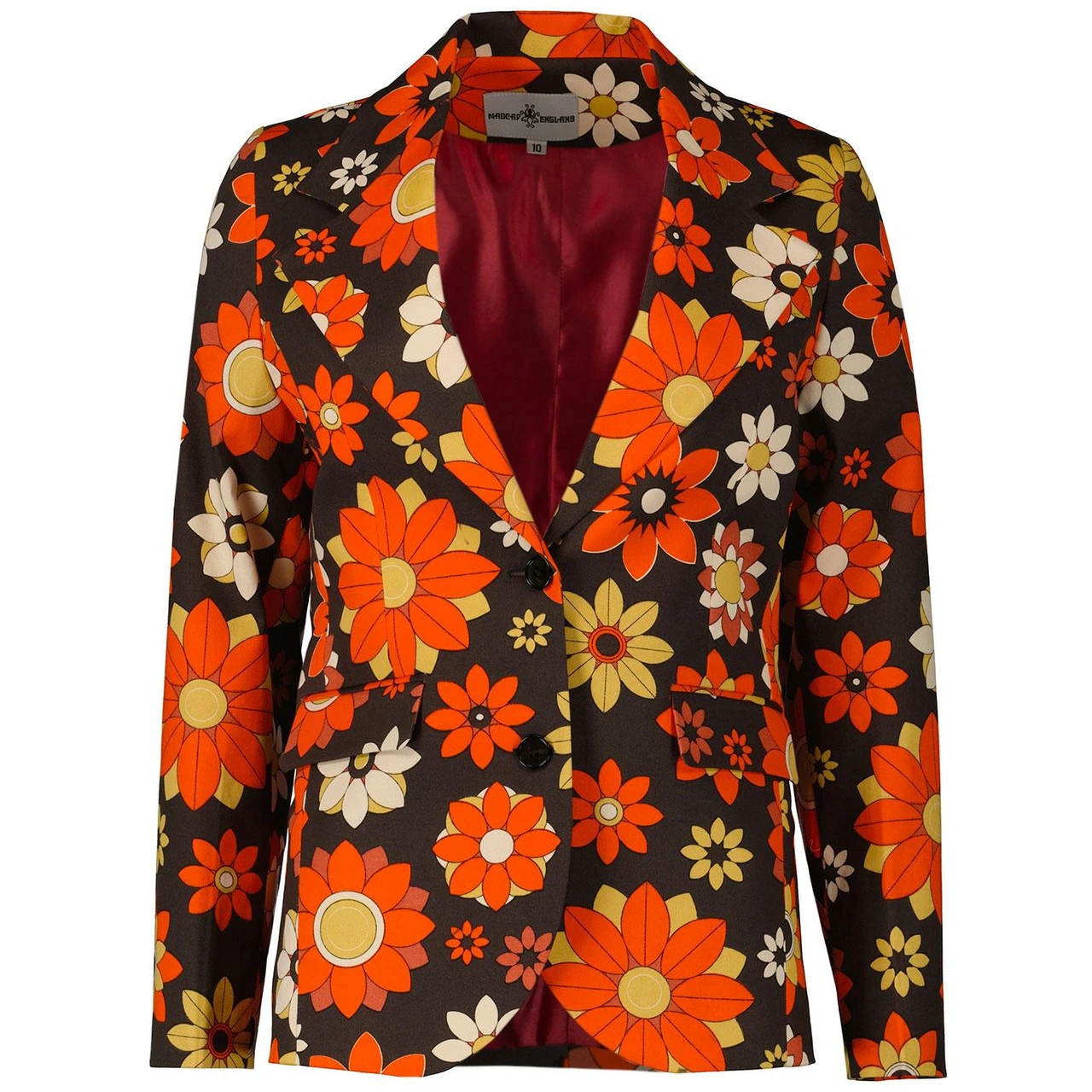 Beau Women's 70s Retro Blazer R - Image 3