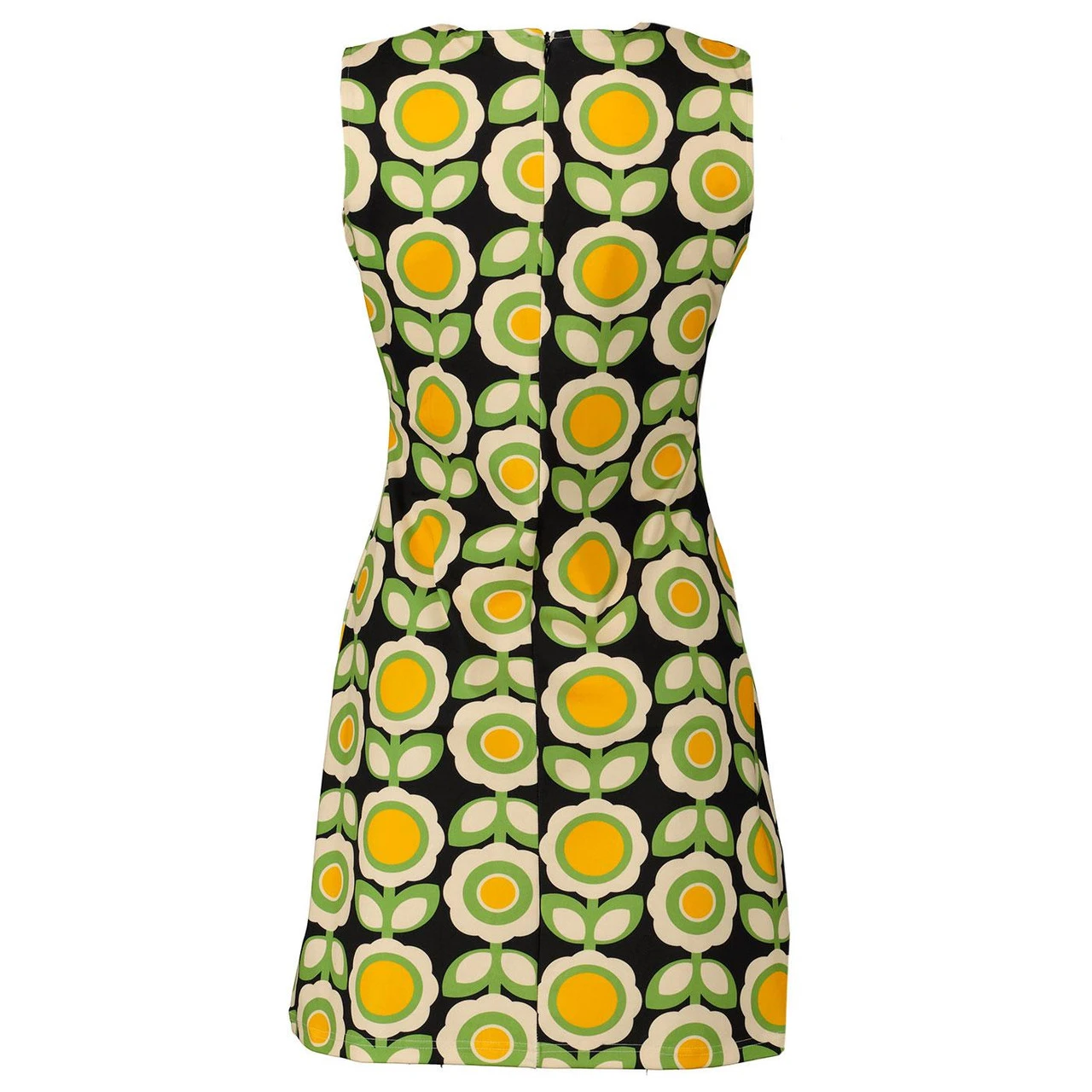 Daytripper Madcap 60s Retro Flower Shift Dress N - Image 11