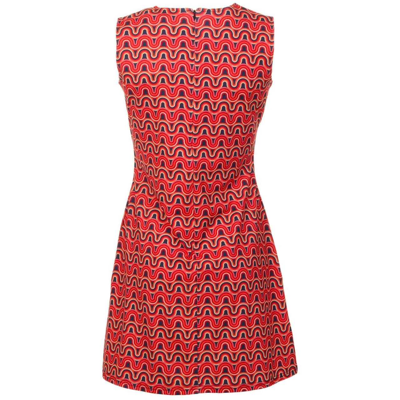 Daytripper Madcap 60s Retro Flower Shift Dress N - Image 3