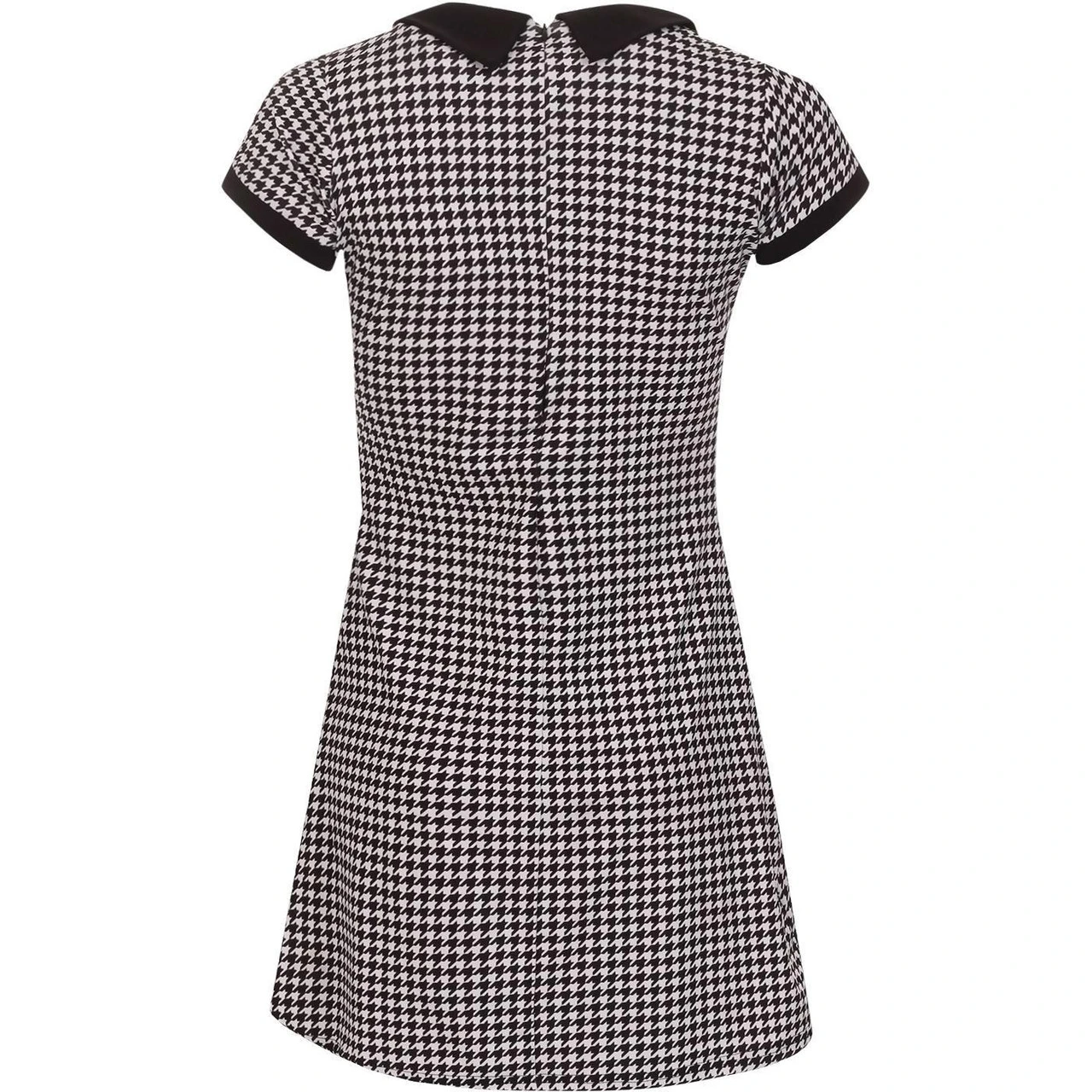 Dollierocker Dogtooth 60s Mod Dress - Image 4