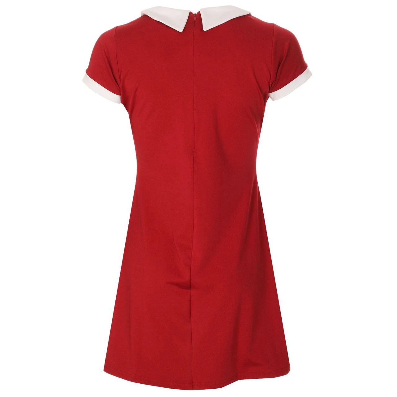 Dollierocker 60s Mod Dress (Red) - Image 3