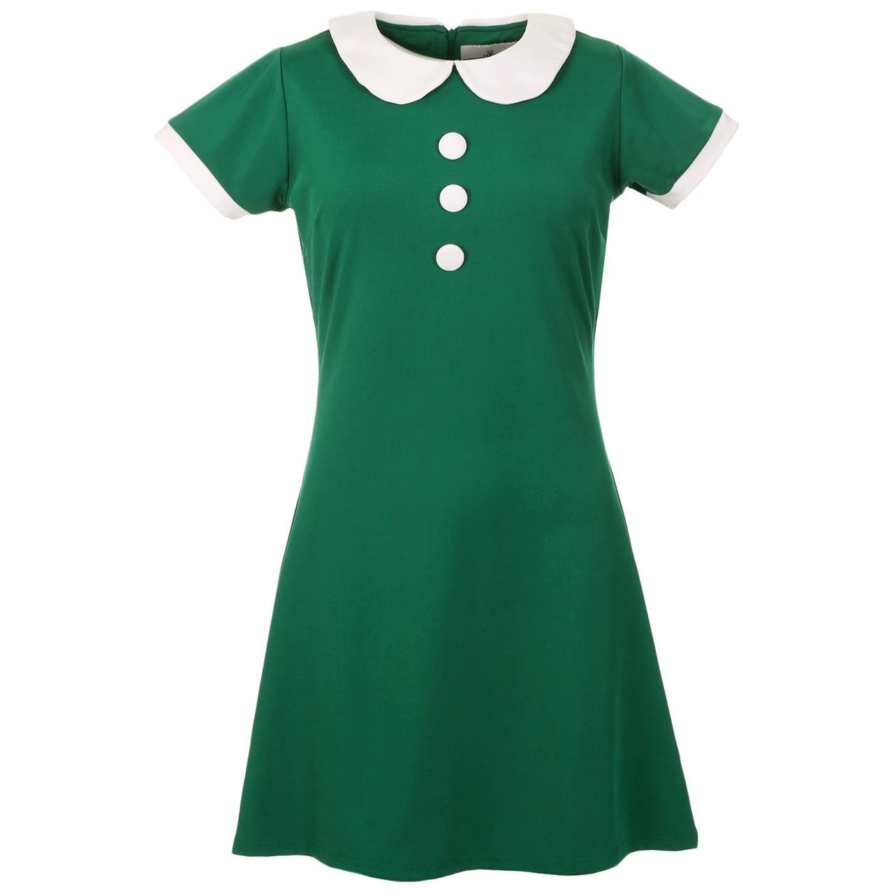 Dollierocker 60s Mod Dress (Red) - Image 2