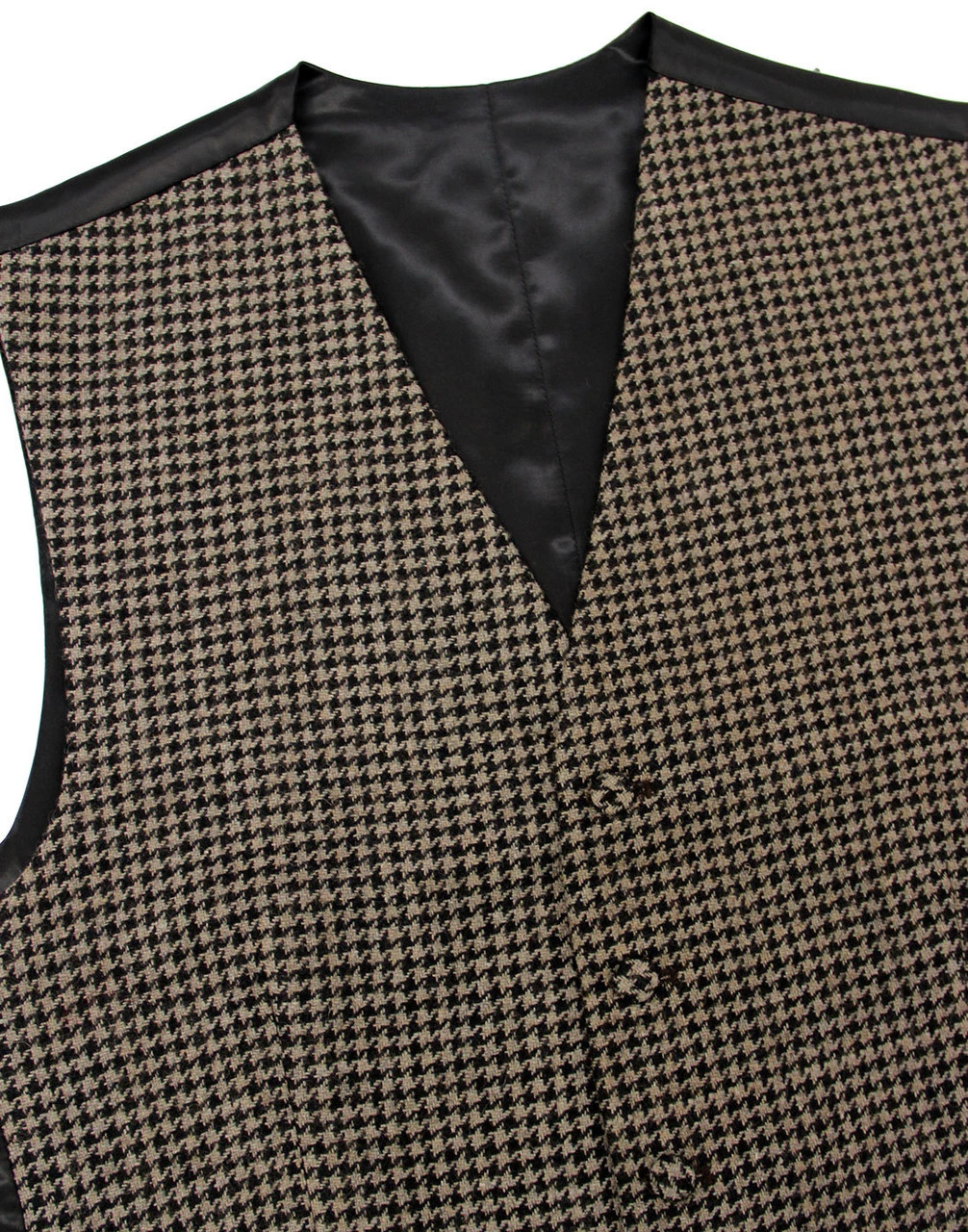 Dylan Retro Mod Dogtooth Waistcoat - Image 2