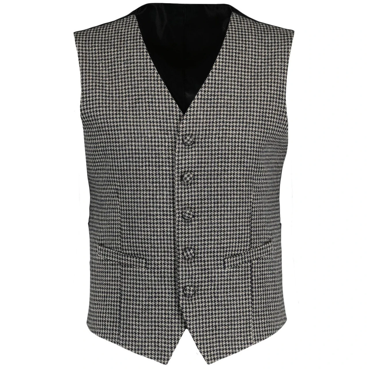 Dylan 60s Mod Dogtooth Waistcoat