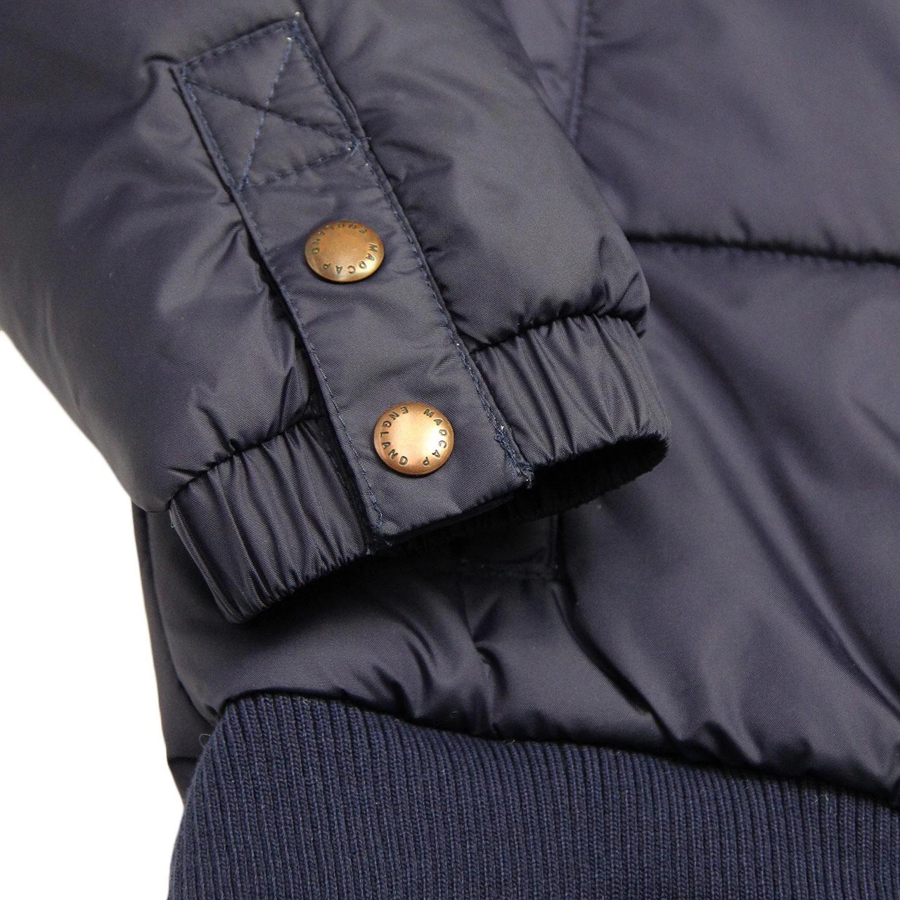 Edge Retro Stripe Ski Jacket (Navy) - Image 16