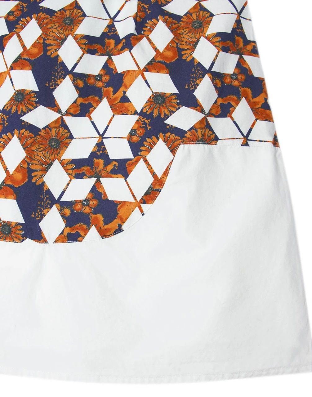 Sun Daisy Geo Retro Floral Dress - Image 5