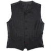 Gingham High Fasten Lapel Waistcoat