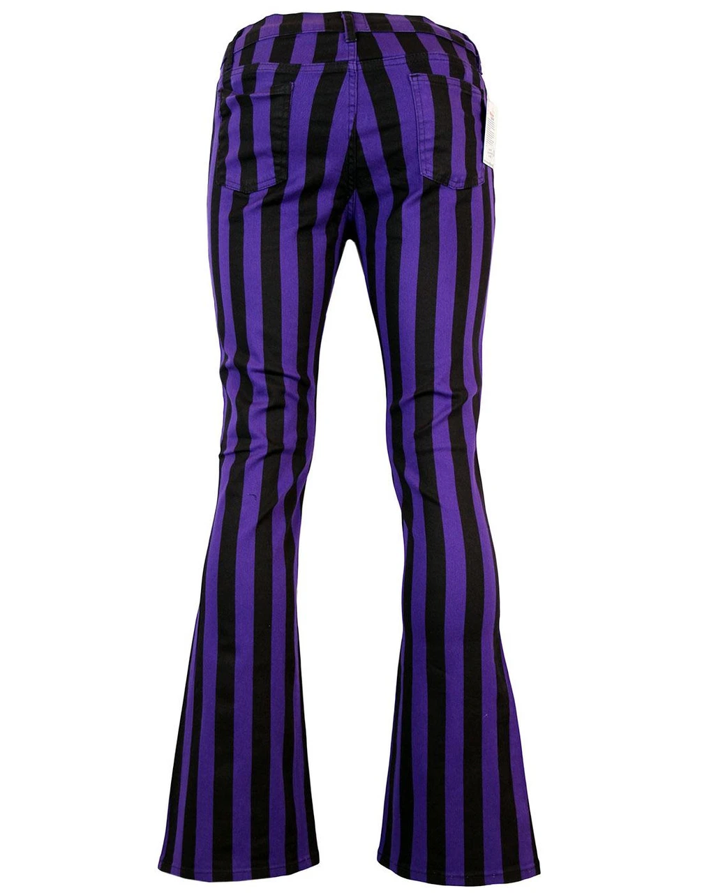 Holy Roller - Retro 60s Striped 70s Indie Flares B - Image 3