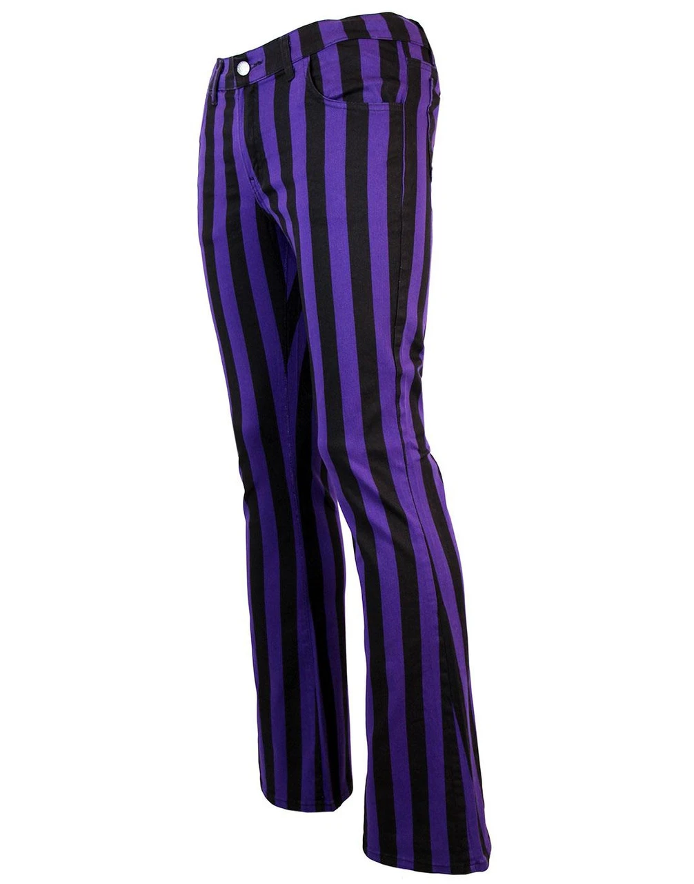 Holy Roller - Retro 60s Striped 70s Indie Flares B - Image 8