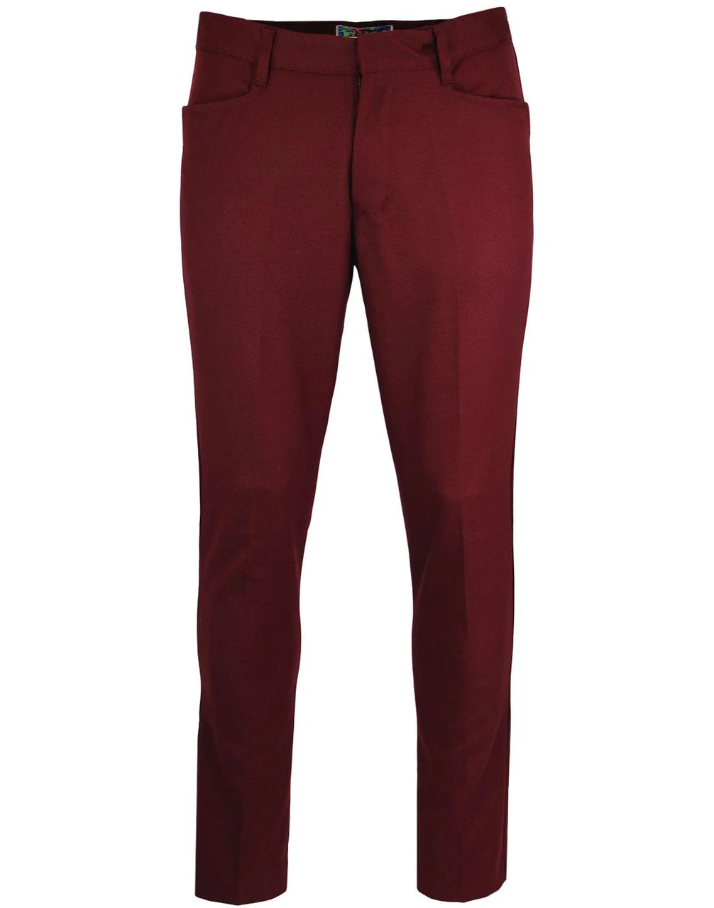 Logan Slim 60s Mod Hopsack Trousers - Image 6