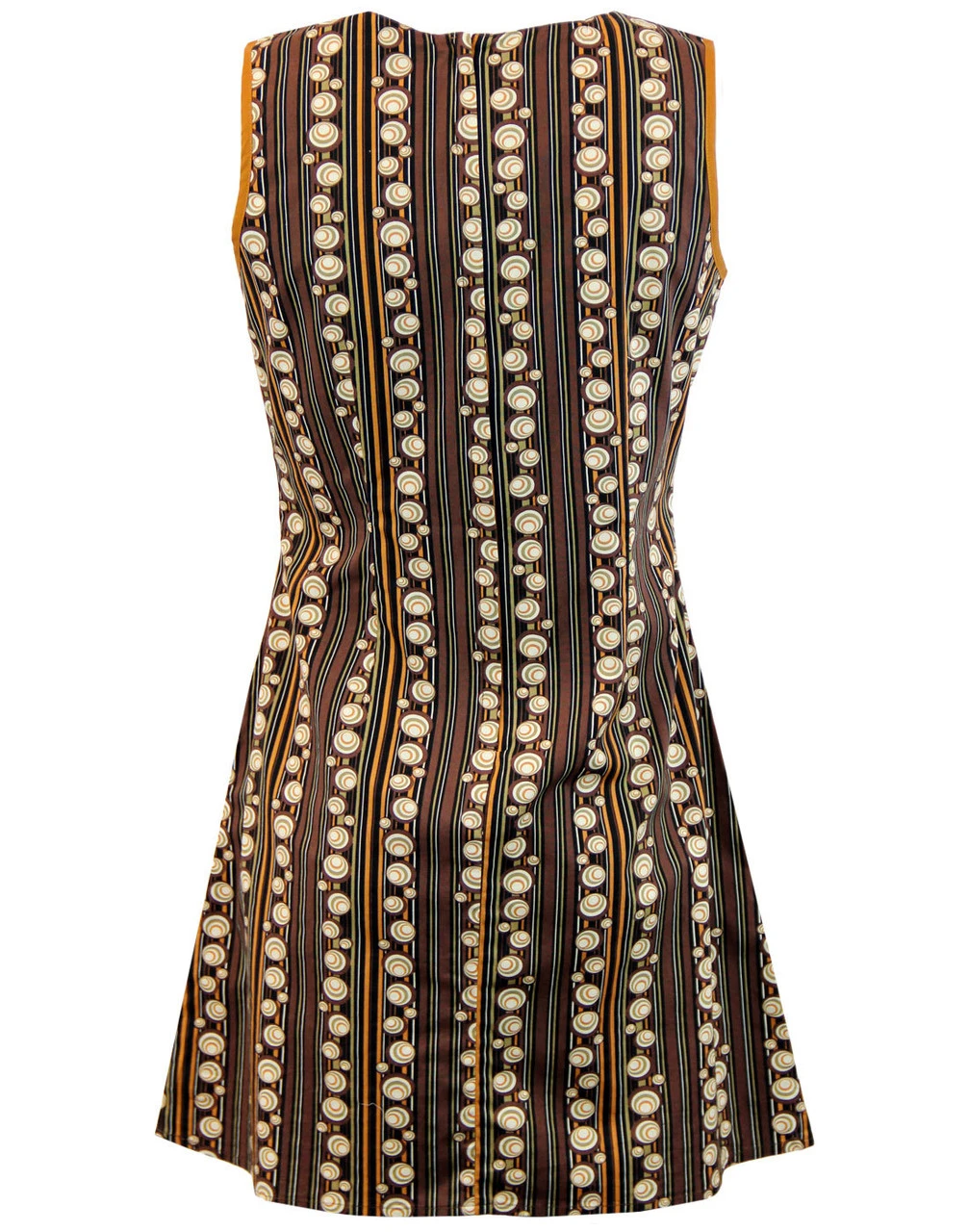 Lazy Daisy 70s Stripes Retro Dress - Image 3