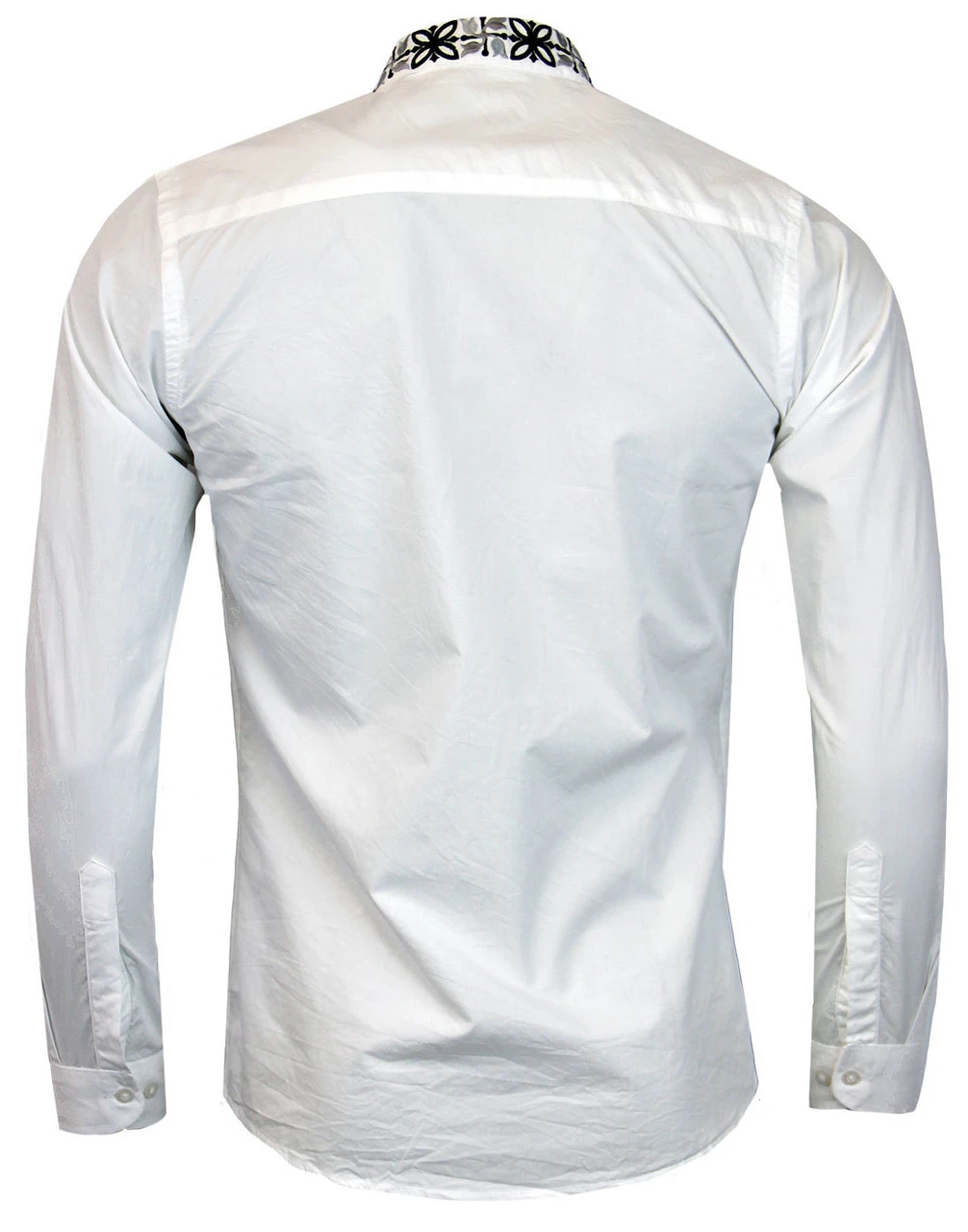 Avory 60s Mandarin Collar Shirt (W) - Image 5