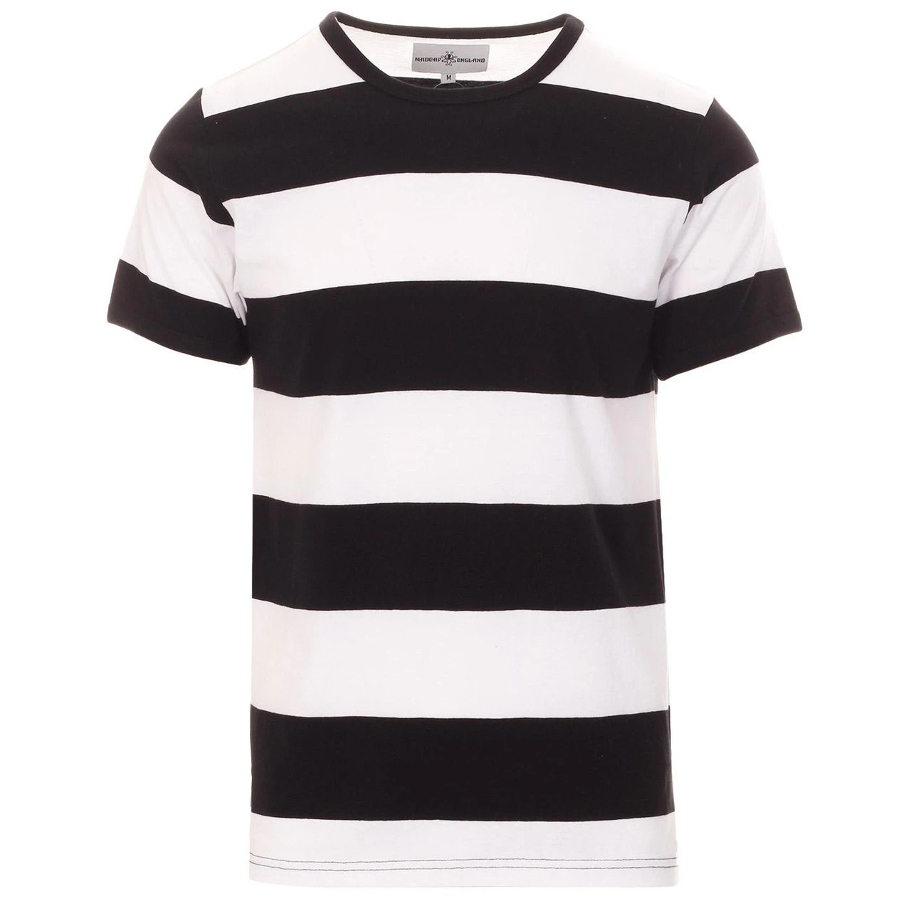 Milne Retro Mod Block Stripe Tee - Image 5