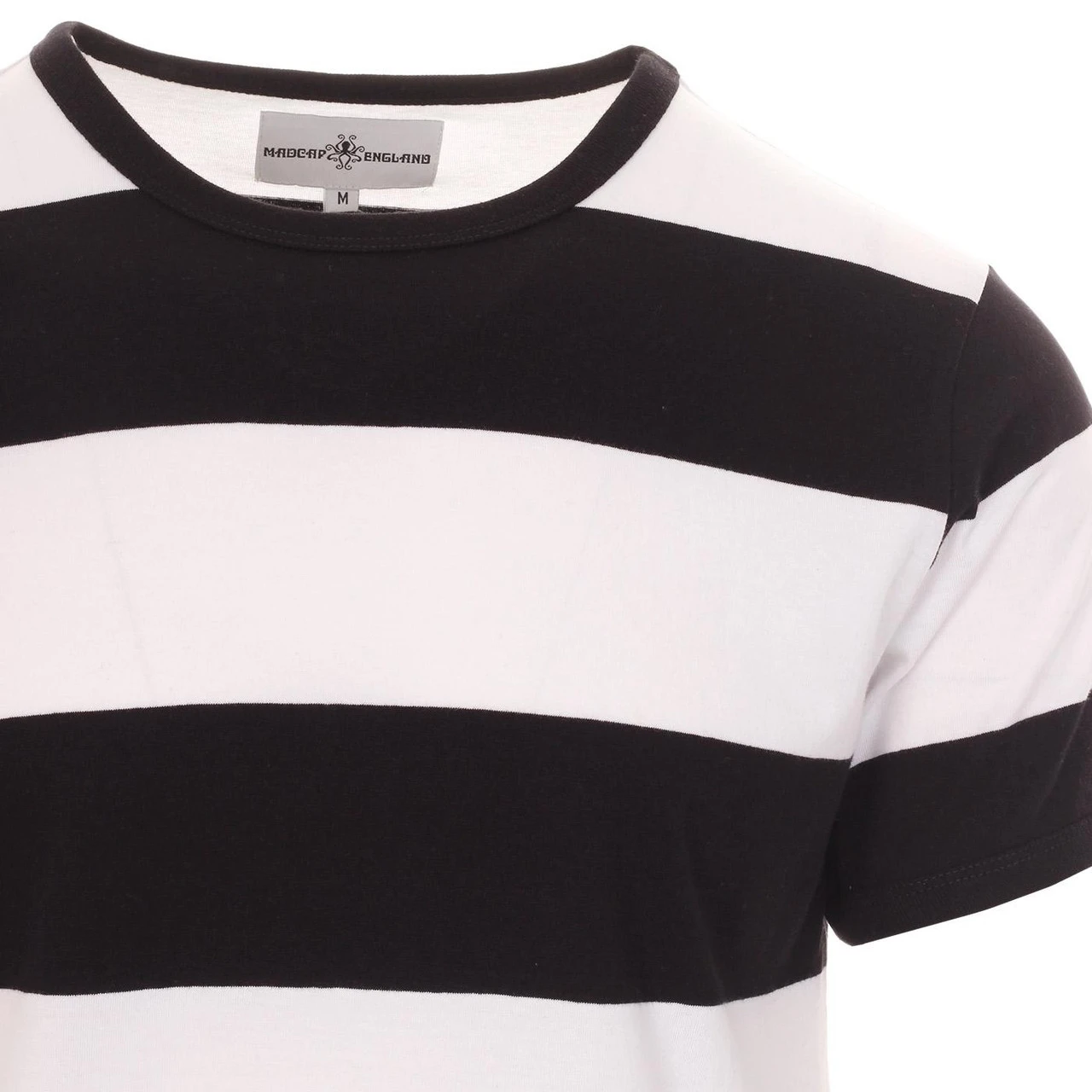 Milne Retro Mod Block Stripe Tee - Image 3
