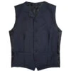 60s Mod Mohair Tonic Waistcoat NAVY