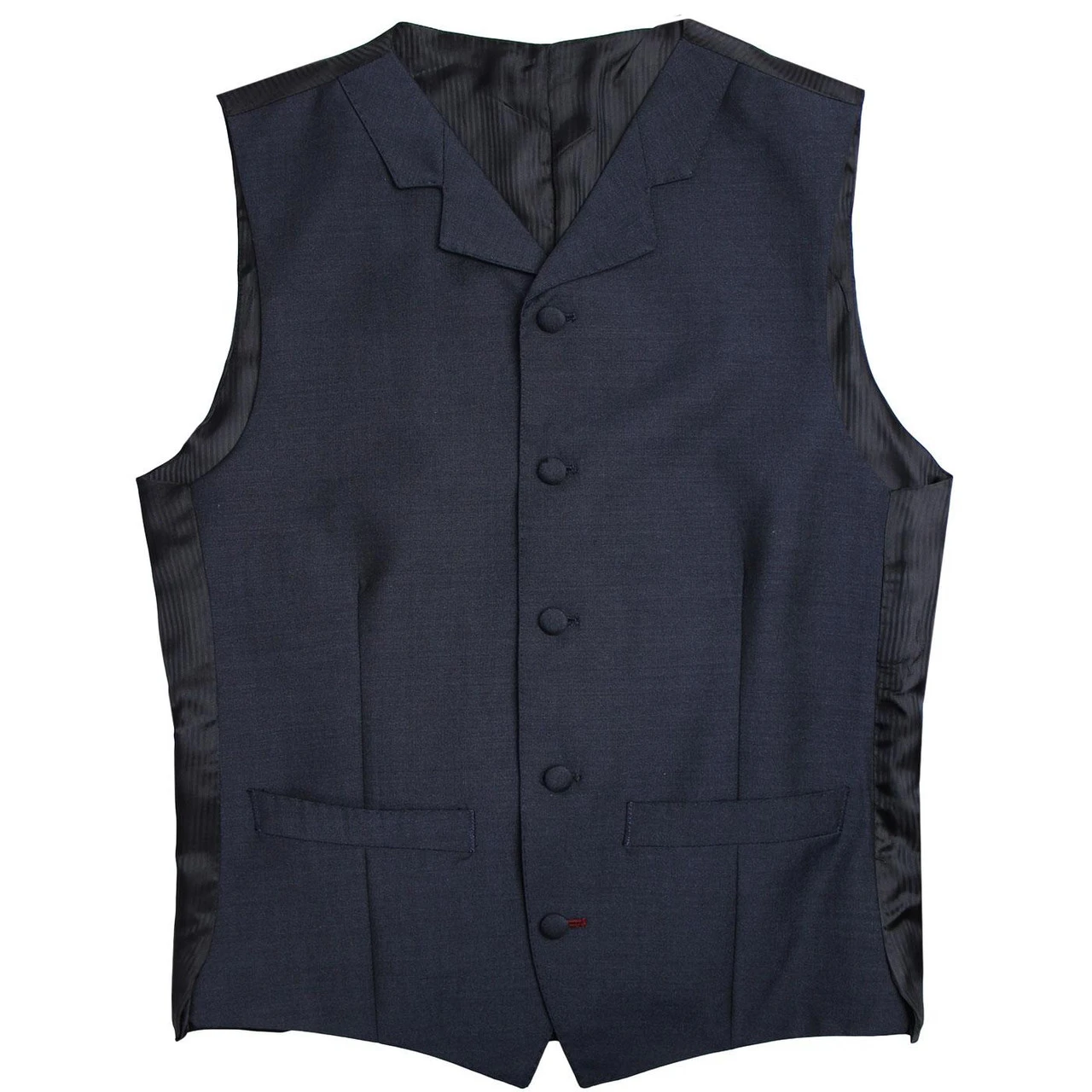 60s Mod Mohair Tonic Waistcoat NAVY