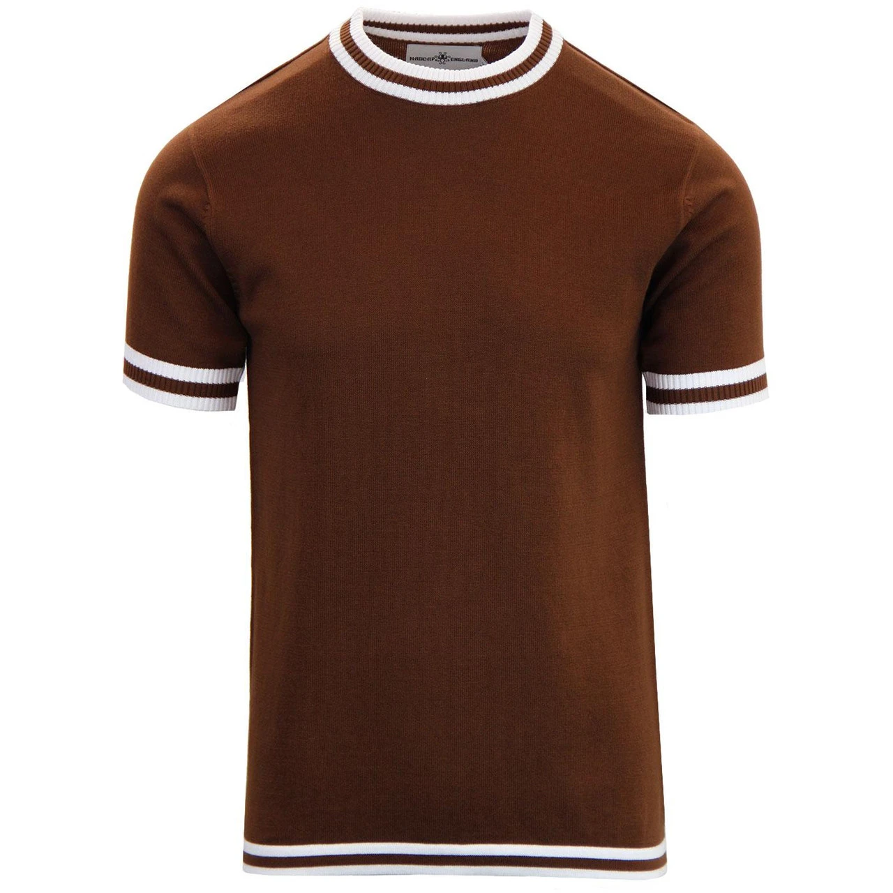 Moon 60s Mod Tipped Knit Tee (B/Y) - Image 13