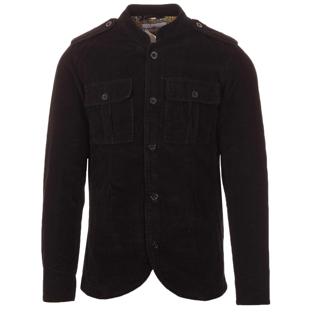 Pepper Mod Cord Tunic Jacket BLACK - Image 6