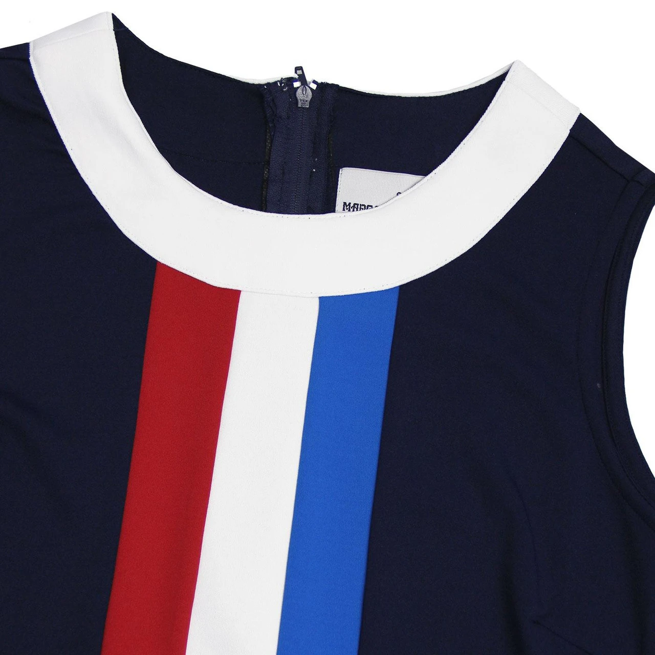 Polly 60s Mod Stripe Jersey Dress - Image 6