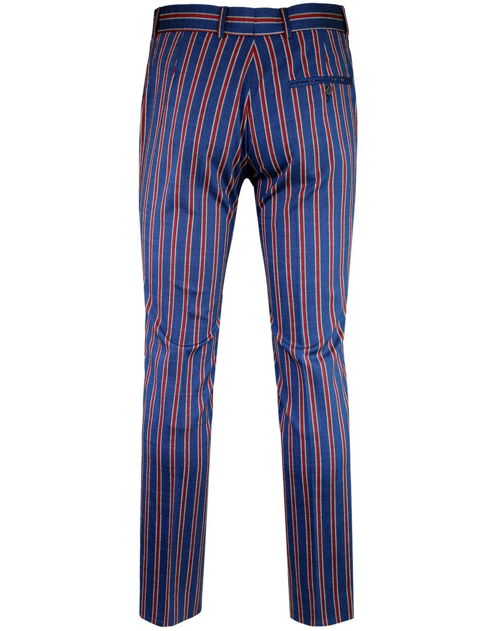 Mod Regatta Stripe Suit Trousers - Image 2