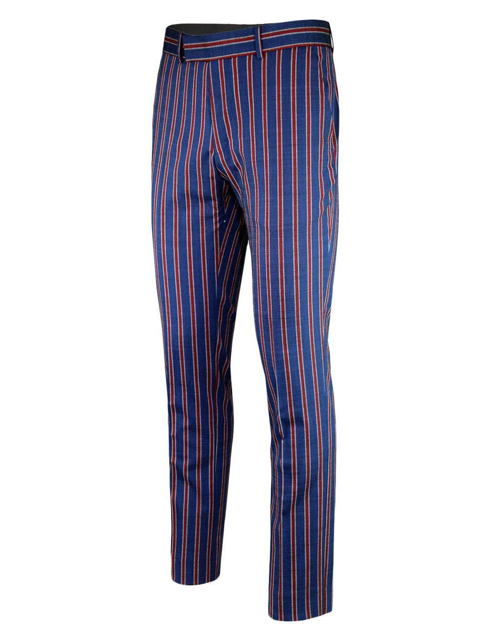 Mod Regatta Stripe Suit Trousers - Image 3